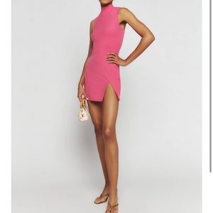 Reformation skylar knit dress